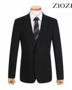 [C][지오지아] 슬림 블랙 베이직 데일리 정장자켓 (ABA5SB1301_BK)