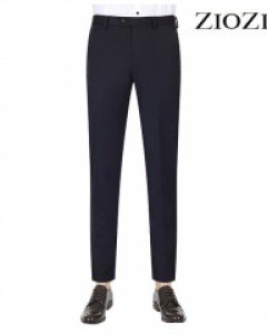 [C][지오지아] 컴포트 네이비 반안감 데일리 정장팬츠 (ACA5SP1202_DNV)