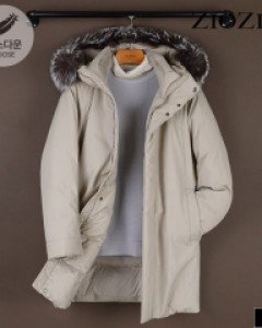 [LAST ONE][지오지아] 폭스퍼 스넉 구스다운 점퍼 (ABB4FP1101)