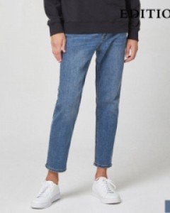 [한정수량][에디션] 테이퍼드핏 워싱 데님 팬츠 (NNB3DP1991)