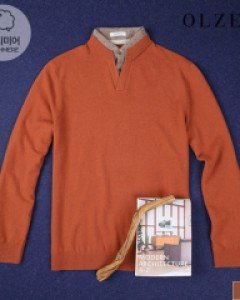 [올젠] 셔츠 레이어드 니트 (ZOA4ER1306)