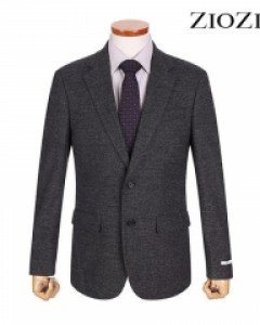 [지오지아] 챠콜 글렌체크 패턴 데일리 정장자켓 (ABB4SB1206)