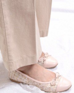 성수동수제화 HANDMADE[오보에다모르] 트위드 리본플랫 OSD4360
