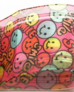 스마일 평직오간디, 진핑크 (25mm)