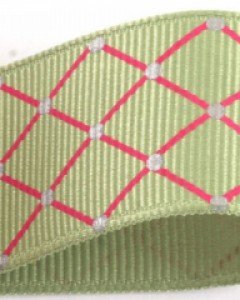 은색점다이아골지, 카키 (25mm)