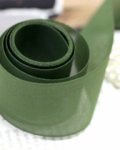 월드메쉬리본, 카키 (40mm)