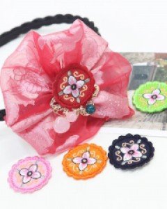 무궁화원형와펜장식 (35mm)