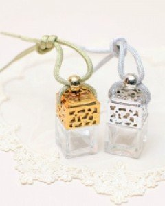 [골드/실버] 차량용디퓨저유리용기 (2.7*4.7cm/7ml)