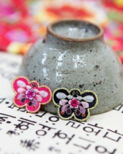 명절나비 아플리케 (35*25mm)