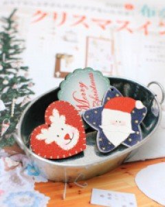 크리스마스우드3종 (40mm)