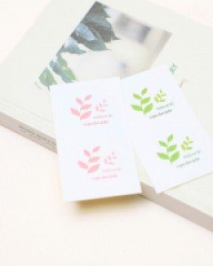 네츄럴핸드메이드스티커 (원형/3cm)