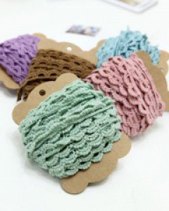 로맨스토션레이스 원단 (10mm)