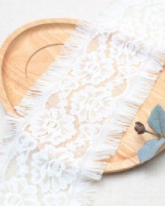 테슬탄력레이스 원단[167아이보리] (97mm)