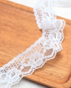 꽃망사레이스 원단[191] (28mm)