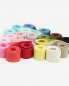 파스텔무광양면공단 리본끈 공예 선물포장 6 10 15 25 40mm 롤판매