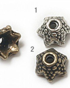 점박이 비즈캡 (7mm) - 50개