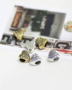 엔틱하트볼연결장식 (8mm)