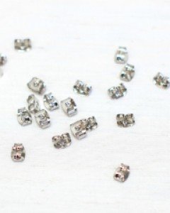 나비크러치 귀걸이 침 고정 마개  (6mm) 10개