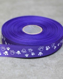 (초특가) 발바닥-보라 선물포장 리본 끈 25mm 50마