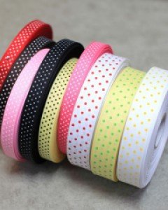 골지물방울 선물포장리본 끈 (15mm)