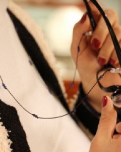 [E17N 06] 은나무 핸드메이드 안경줄