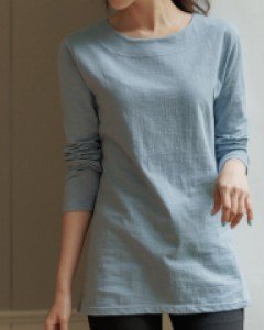 8DA26002HH_1+1 데일리룩 밑가시 슬라브티(3size)