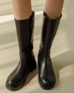 6DA27454KK_셀린스 백지퍼 미들부츠