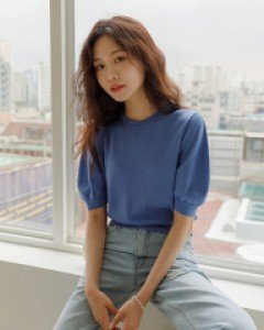 5FO0207AA_소디르 벌룬소매 코튼니트