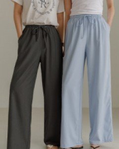 5OA0592HH_여름내 쿨스판 밴딩슬랙스(기본/롱)