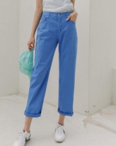 6DA28104HH_컬러쏙 히든밴딩 스판팬츠