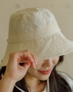 8DA28470KK_포뭉 매쉬안감 벙거지