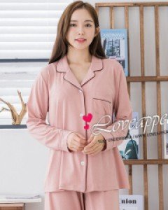 [러브어필] 국산 부드럽고 신축성이 좋고 심플한 상하 여자잠옷(WP9510)고급원단 웨딩선물 4계절용