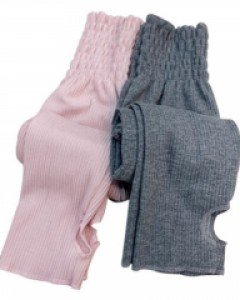 골지 니트 고리 다리워머