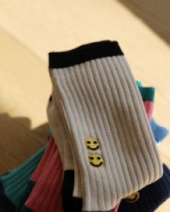 스마일 socks