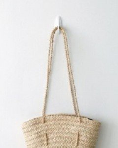 Strawy shoulder bag light and light ~