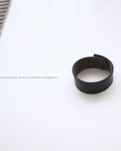 Hugo cowhide bracelet