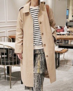 Bur trench coat