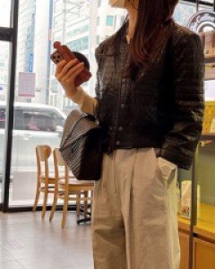 quilting leisure crop jacket