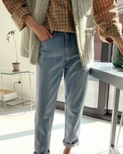 Two button exhaust denim