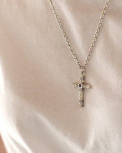Forte Silver cross Necklace