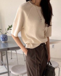 Raglan 5 copies Knit