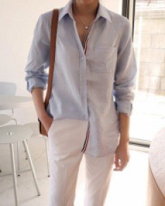 Tape Linen Shirt