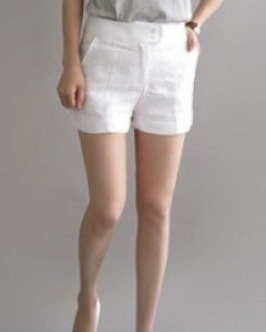 PRA * linen 40cm shorts