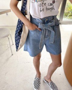Unique Half Denim