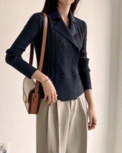 Friendly Double Knit Cardigan