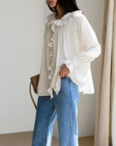 Plan Shirring Blouse