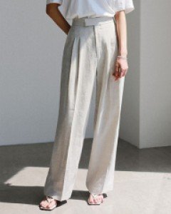 Natural Linen Slacks