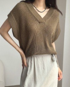 Frank Vneckline Knit