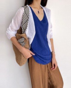 One Button Summer Cardigan