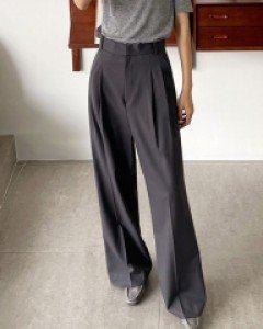 Double Pintuck Slacks